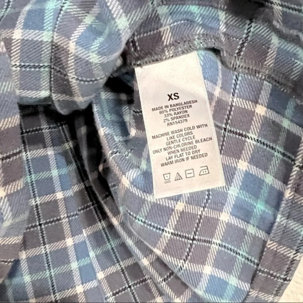 Aeropostale Plaid Pleated Micro Mini Skirt Size XS